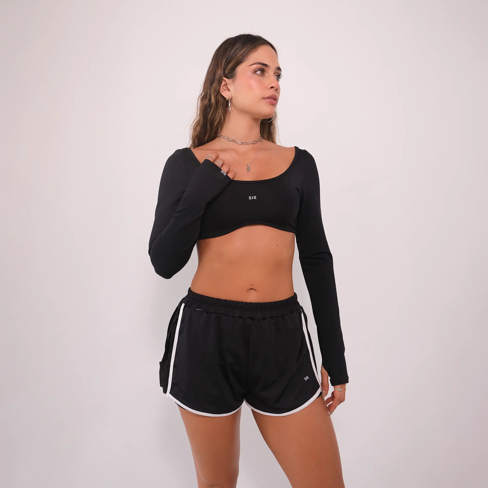 Short Pure Short para Mujer - Negro | Cinco13