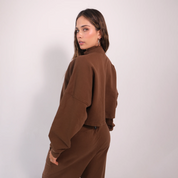 Buzo Tundra Suéter para Mujer - Cafe | Cinco13