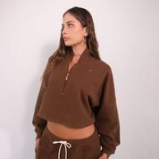 Buzo Tundra Suéter para Mujer - Cafe | Cinco13
