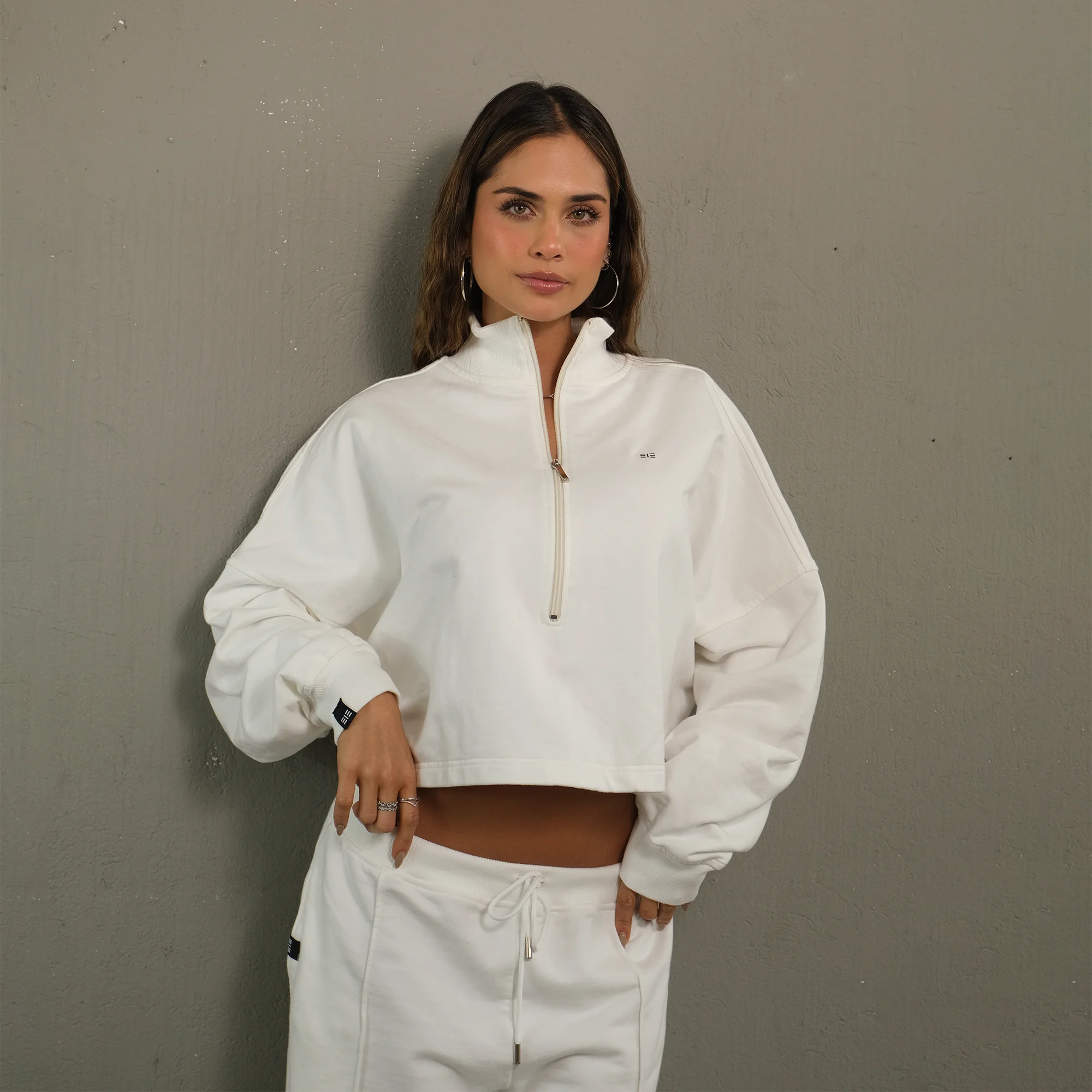 Buzo Tundra Suéter para Mujer - Blanco | Cinco13