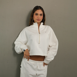 Buzo Tundra Suéter para Mujer - Blanco | Cinco13