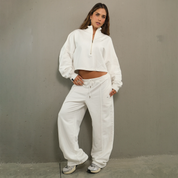 Buzo Tundra Suéter para Mujer - Blanco | Cinco13