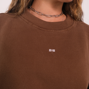 Hoodie Oasis para Mujer - Cafe | Cinco13