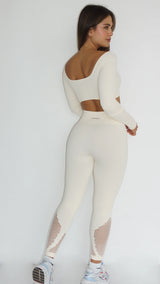 Leggins Spirit Leggins para Mujer - Beige | Cinco13