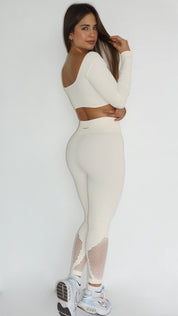 Leggins Spirit Leggins para Mujer - Beige | Cinco13