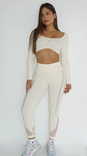Leggins Spirit Leggins para Mujer - Beige | Cinco13