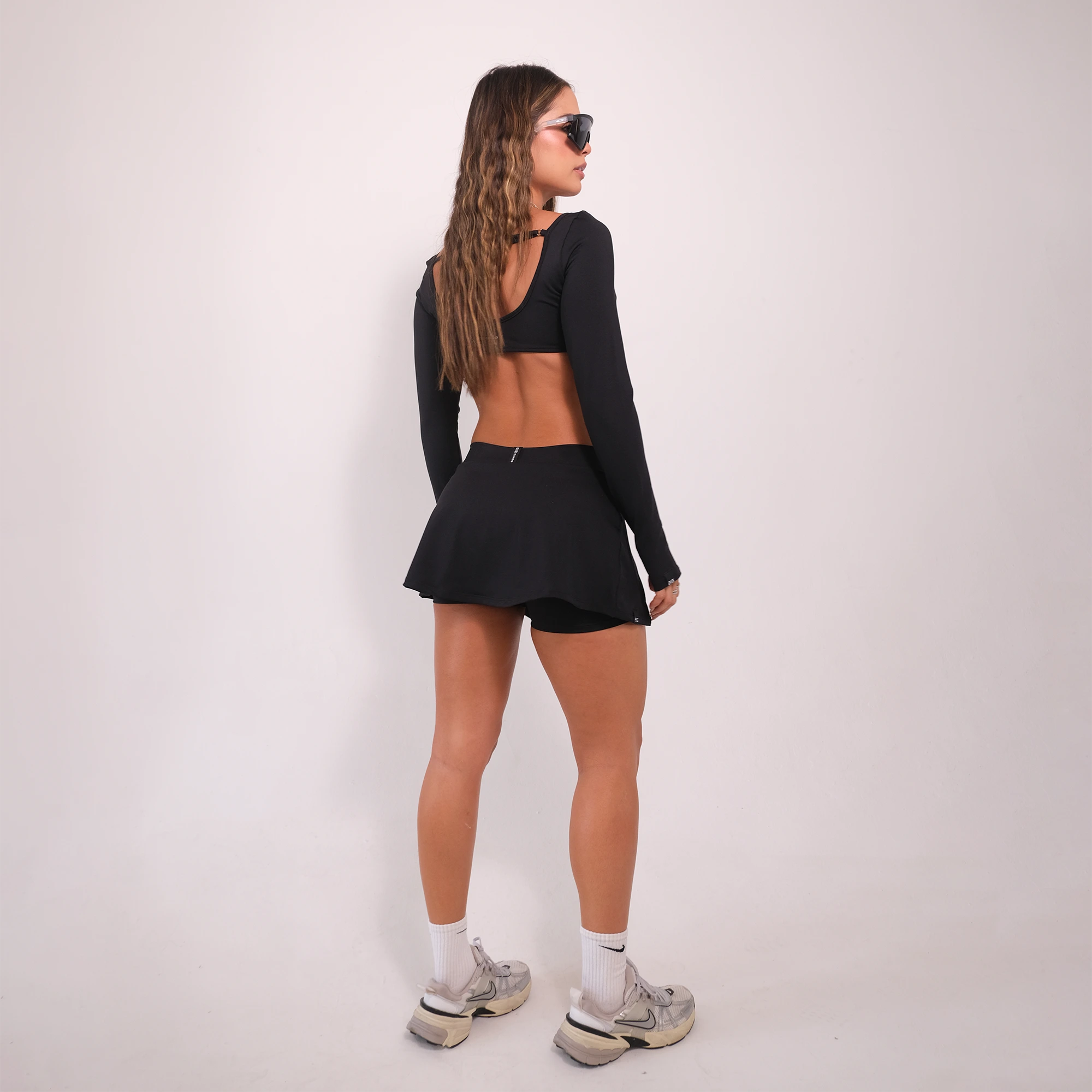 Falda Sabana Falda para Mujer - Negro | Cinco13