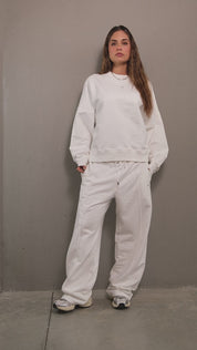 Hoodie Oasis  para Mujer - Blanco | Cinco13