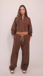 Buzo Tundra Suéter para Mujer - Cafe | Cinco13